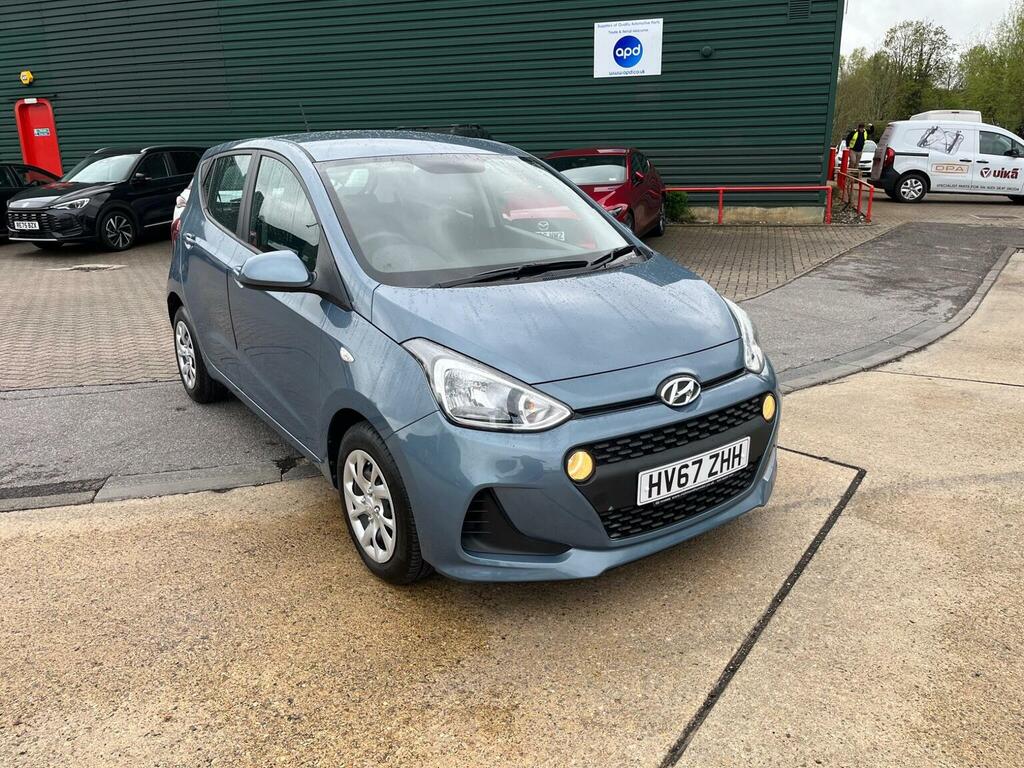 Hyundai I10 Hatchback 1.2 Se Euro 6 201767 Blue