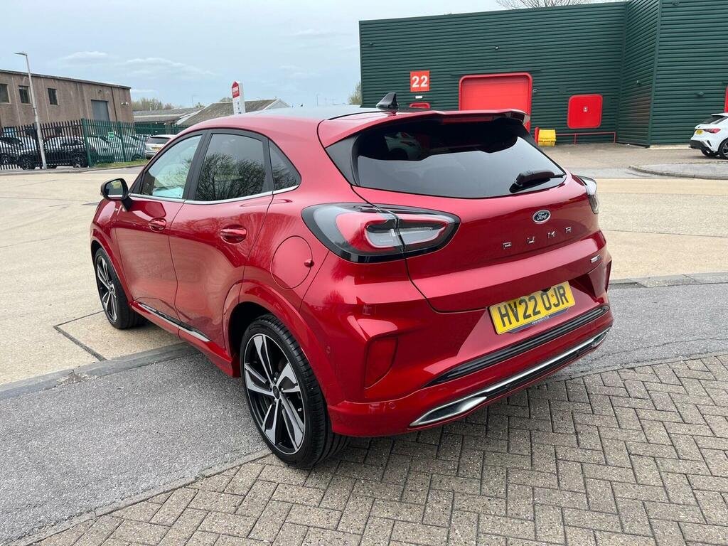 Ford Puma Suv 1.0T Ecoboost Mhev St-line Vignale Euro 6 Ss HV22OJR Red #4