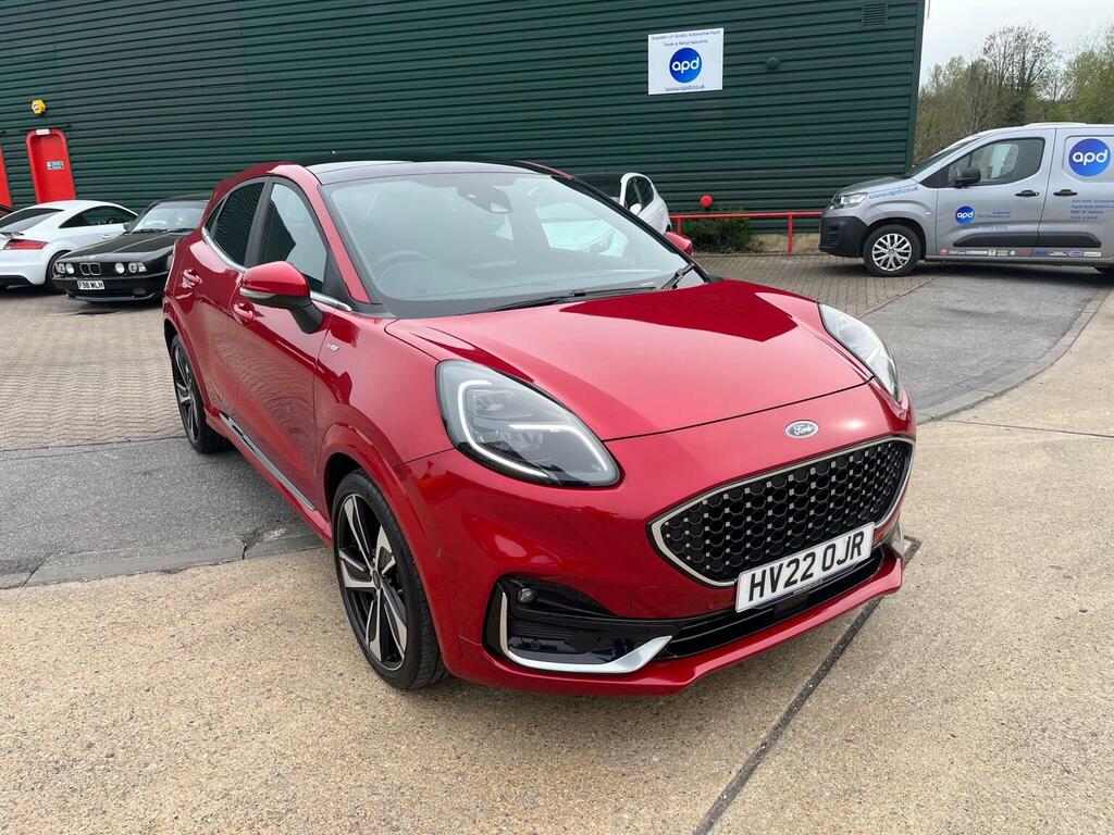 Ford Puma Suv 1.0T Ecoboost Mhev St-line Vignale Euro 6 Ss Red