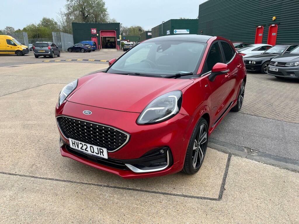 Ford Puma Suv 1.0T Ecoboost Mhev St-line Vignale Euro 6 Ss HV22OJR Red #3