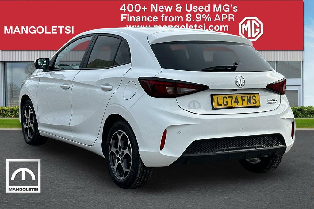 MG MG3 1.5 Hybrid Trophy Euro 6 Ss LG74FMS White #3