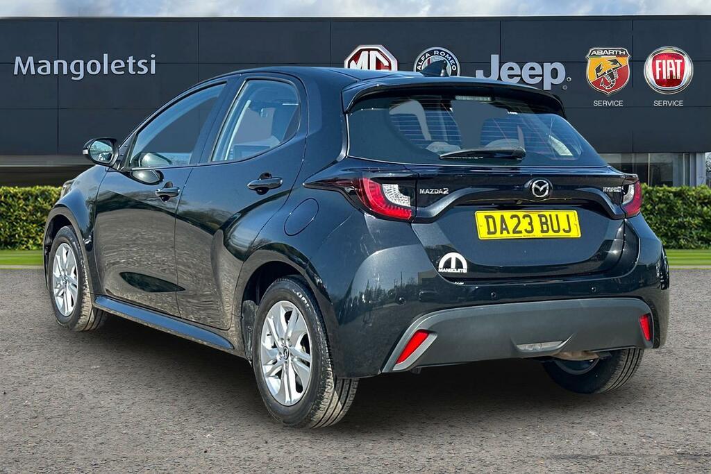 Mazda 2 1.5H Agile Cvt Euro 6 Ss DA23BUJ Black #3