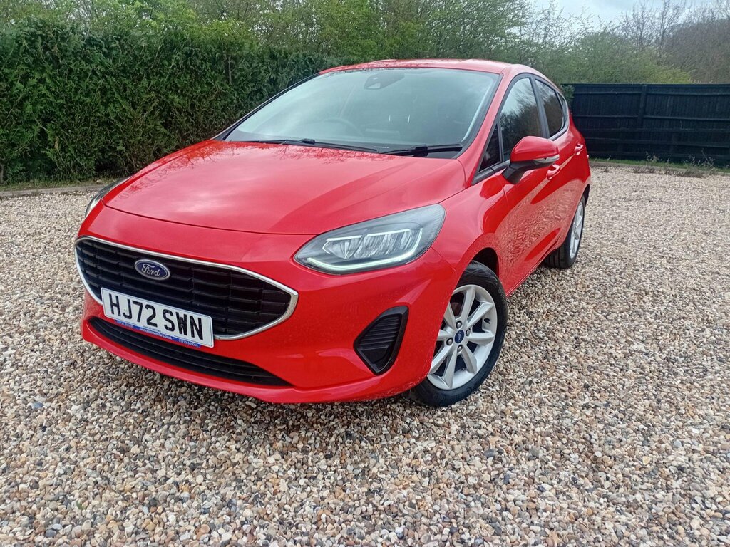 Ford Fiesta 1.0T Ecoboost Trend Euro 6 Ss HJ72SWN Red #3