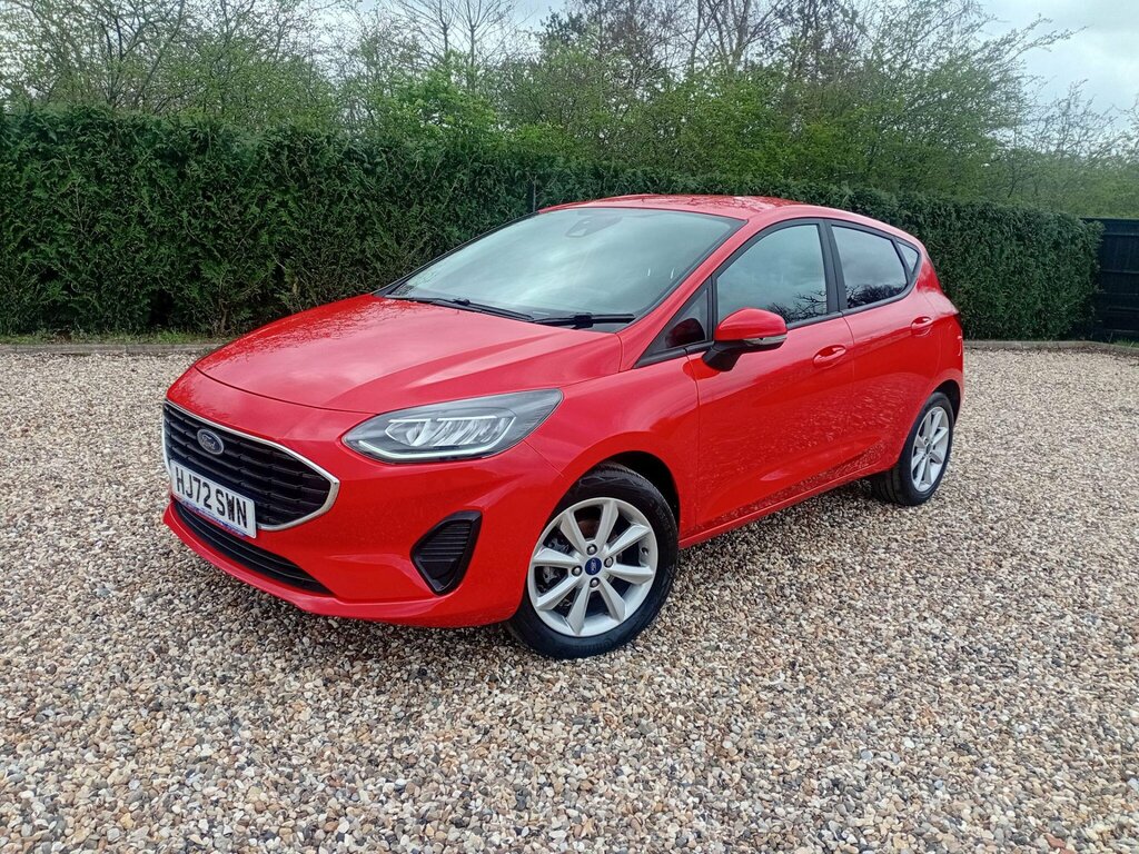 Ford Fiesta 1.0T Ecoboost Trend Euro 6 Ss Red