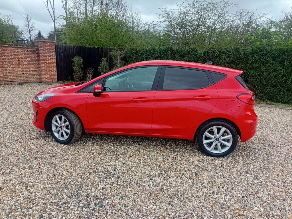 Ford Fiesta 1.0T Ecoboost Trend Euro 6 Ss HJ72SWN Red #4