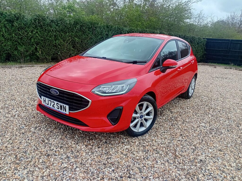 Ford Fiesta 1.0T Ecoboost Trend Euro 6 Ss HJ72SWN Red #2