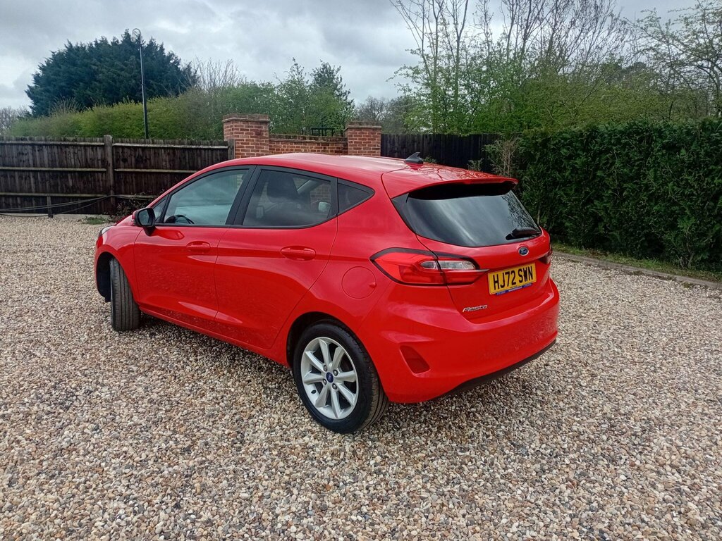 Ford Fiesta 1.0T Ecoboost Trend Euro 6 Ss HJ72SWN Red #5
