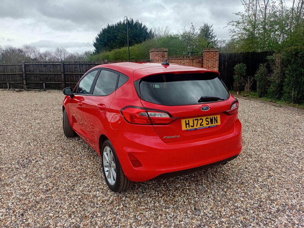Ford Fiesta 1.0T Ecoboost Trend Euro 6 Ss HJ72SWN Red #6