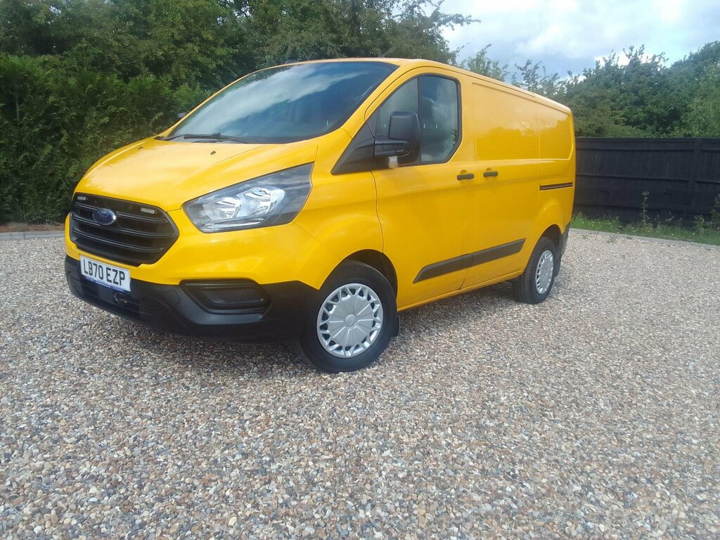 Ford Transit Custom 2.0 340 Ecoblue Leader Panel Van Yellow