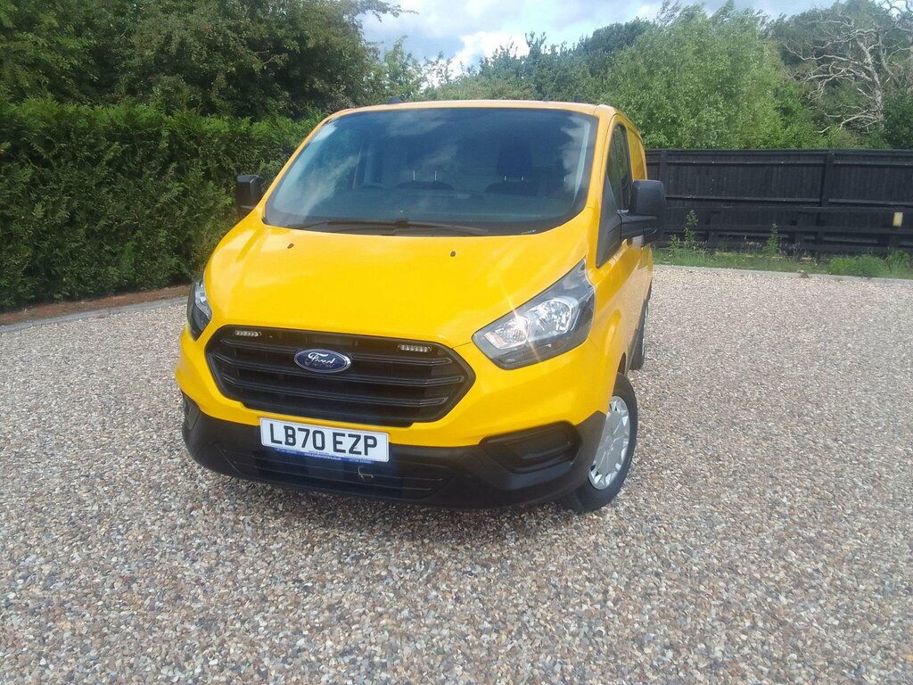 Ford Transit Custom 2.0 340 Ecoblue Leader Panel Van LB70EZH Yellow #2
