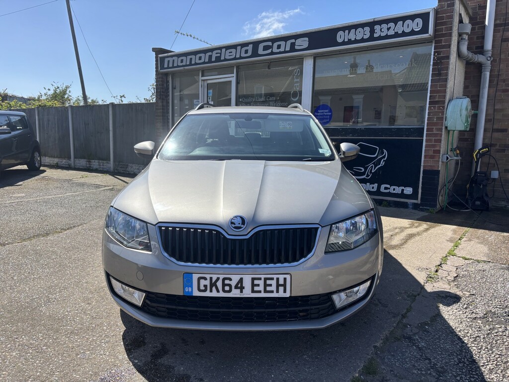 Skoda Octavia Estate 1.6 Tdi Se 2014 Beige #2