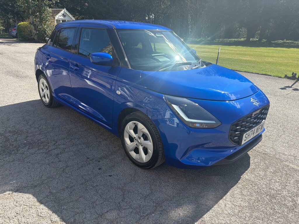 Suzuki Swift 1.2 Mhev Motion Hatchback Hybrid SH74WFM Blue #5