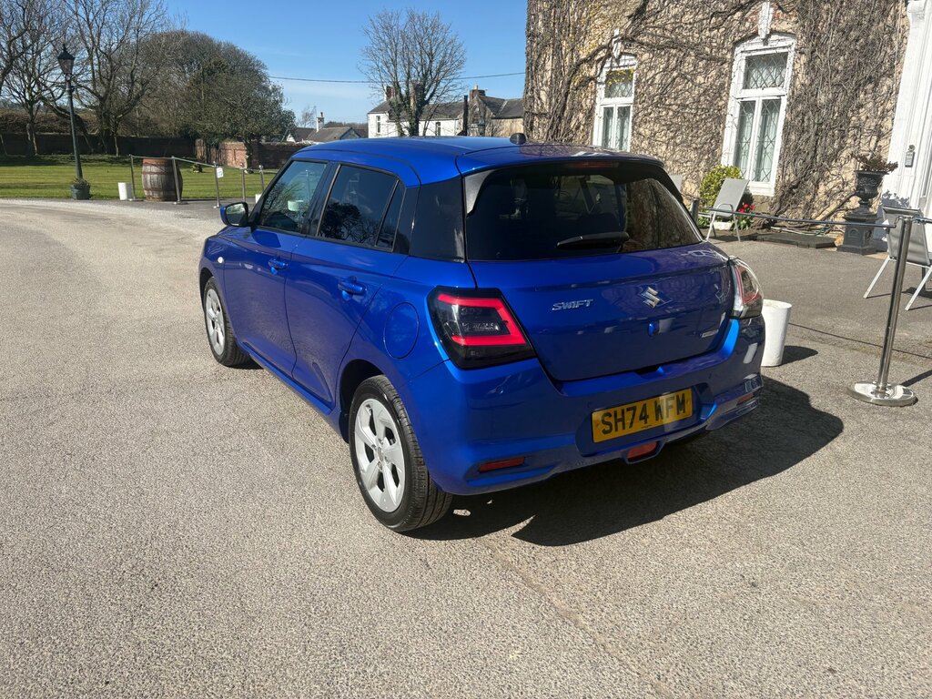 Suzuki Swift 1.2 Mhev Motion Hatchback Hybrid SH74WFM Blue #3
