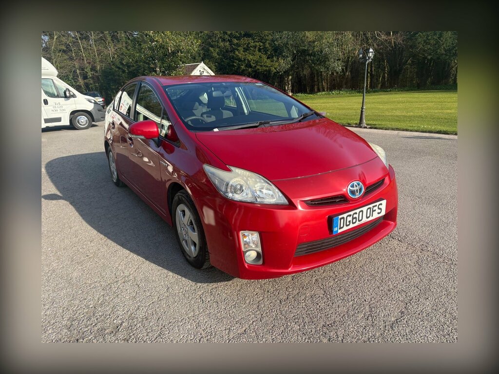 Toyota Prius 1.8 Vvt-h T3 Hatchback Hybrid Cvt Euro Red #5
