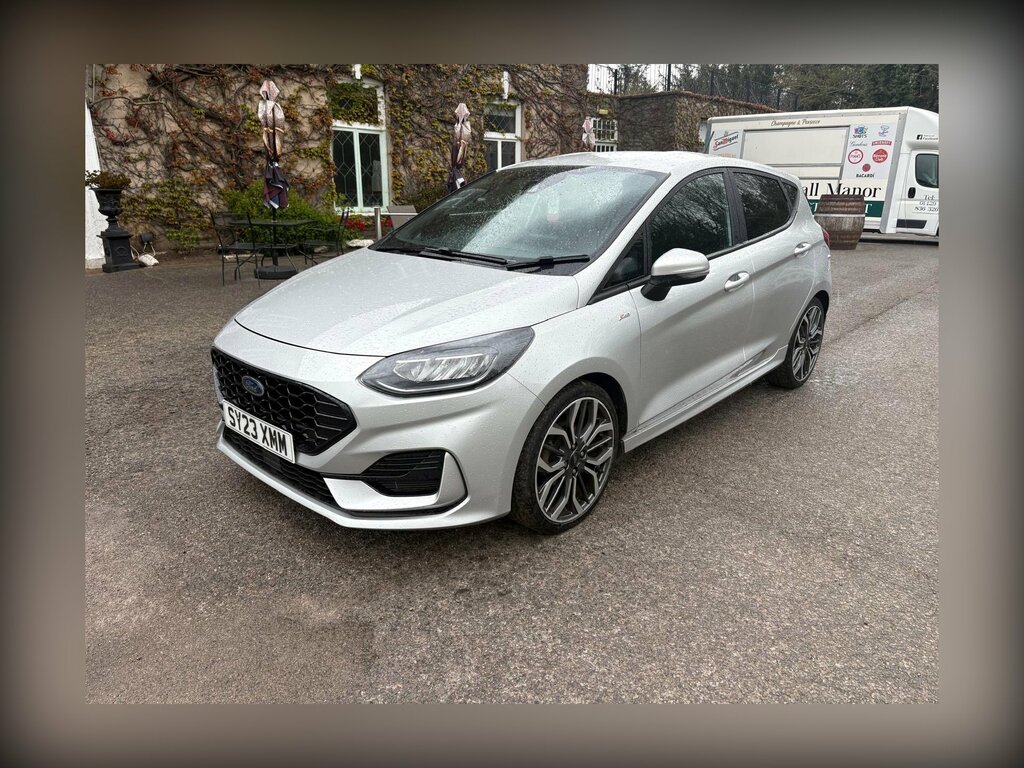 Ford Fiesta 1.0T Ecoboost St-line X Hatchback Manua Silver