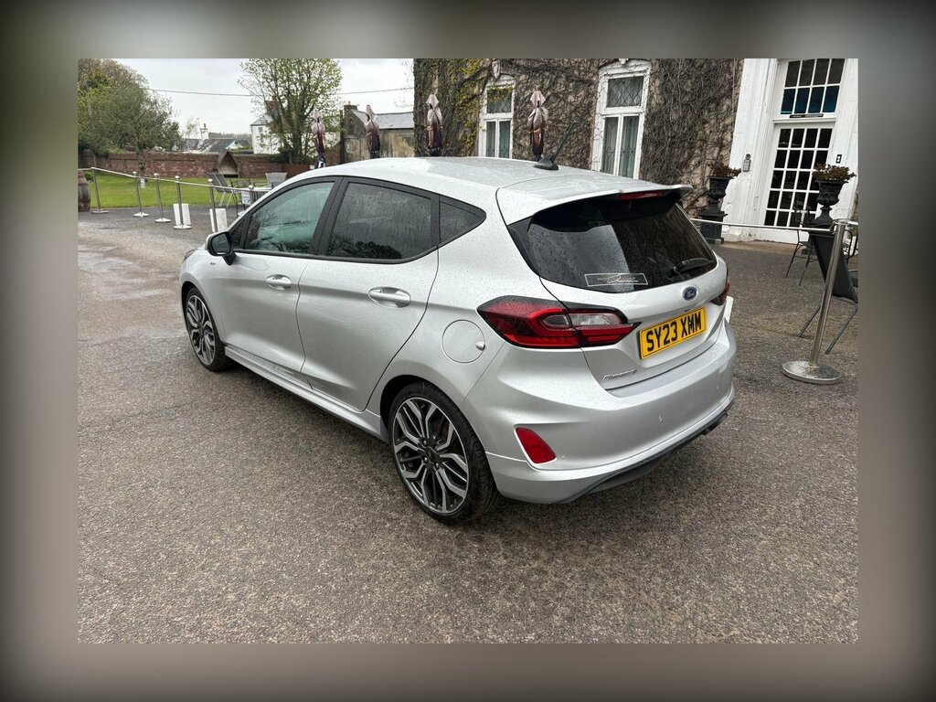 Ford Fiesta 1.0T Ecoboost St-line X Hatchback Manua SY23XMM Silver #4