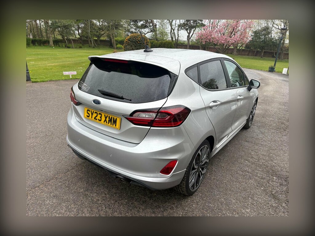 Ford Fiesta 1.0T Ecoboost St-line X Hatchback Manua SY23XMM Silver #2