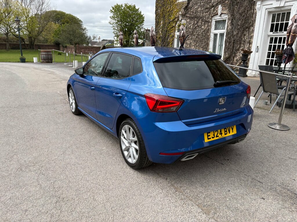 Seat Ibiza 1.0 Tsi Fr Hatchback Dsg Euro 6 Ss EJ24BVY Blue #3