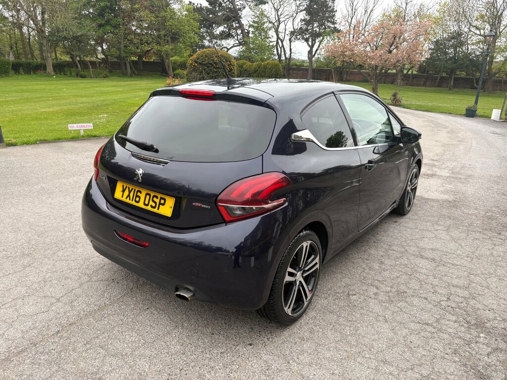 Peugeot 208 1.2 Puretech Gt Line Hatchback E YX16OSP Blue #4