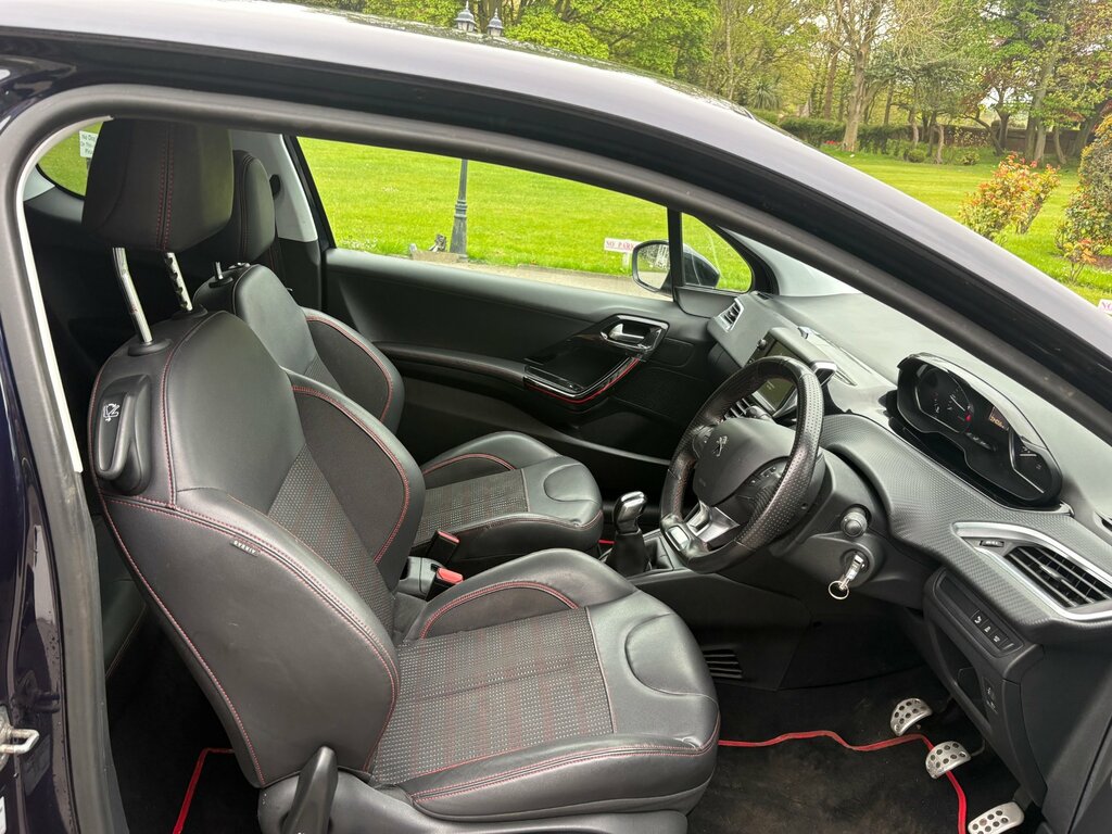Peugeot 208 1.2 Puretech Gt Line Hatchback E YX16OSP Blue #6
