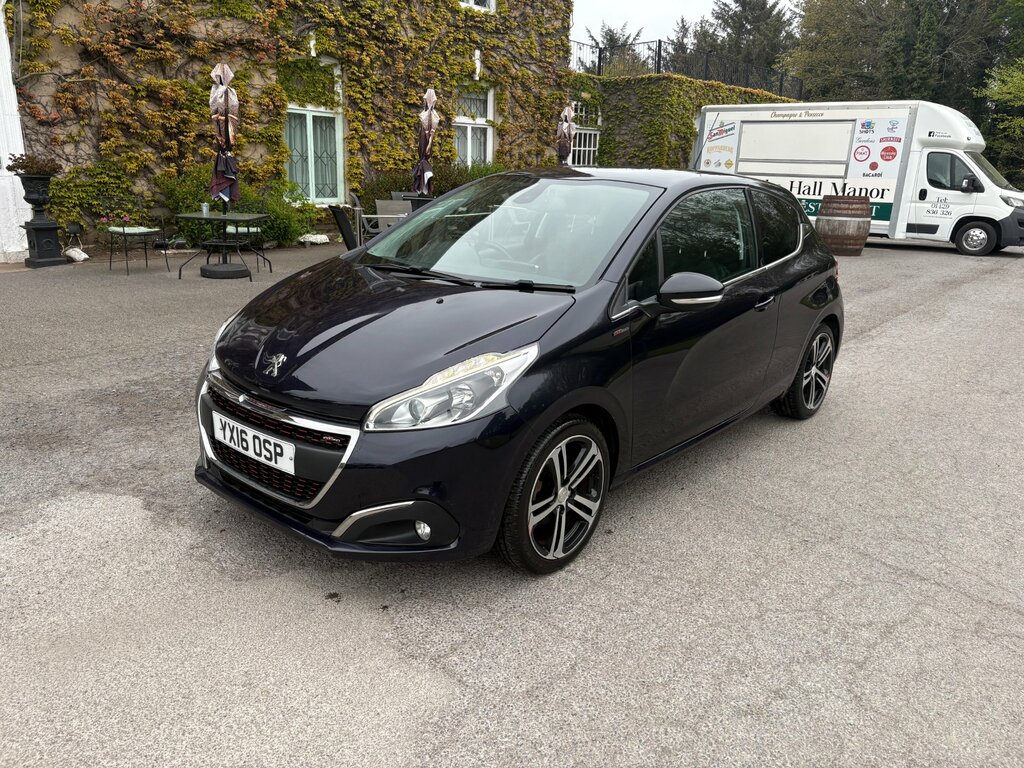 Peugeot 208 1.2 Puretech Gt Line Hatchback E Blue