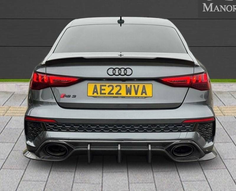 Audi RS3 2.5 Tfsi Carbon Black S Tronic Quattro Euro 6 Ss AE22WVA Grey #5