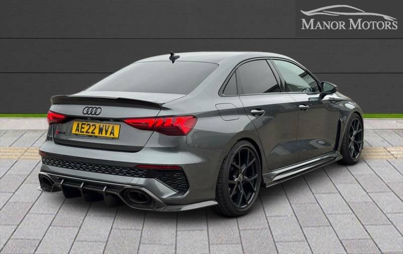 Audi RS3 2.5 Tfsi Carbon Black S Tronic Quattro Euro 6 Ss AE22WVA Grey #2