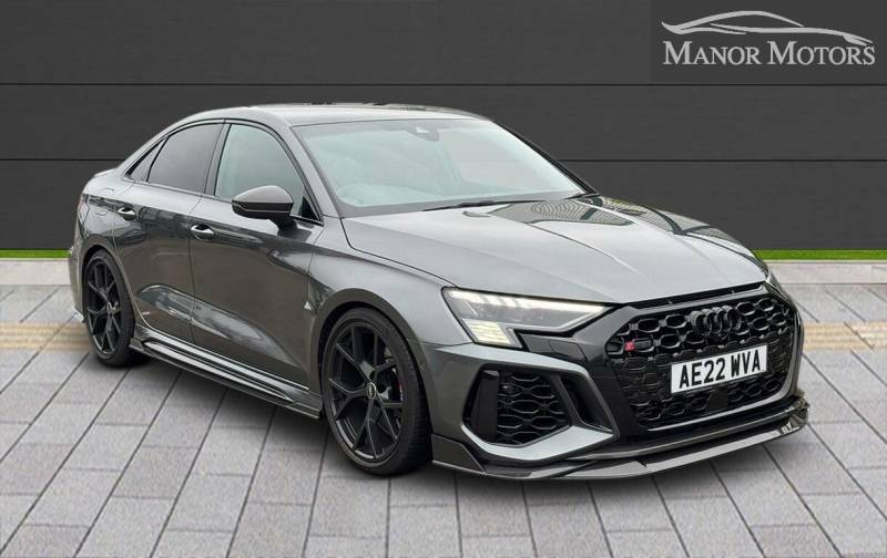 Audi RS3 2.5 Tfsi Carbon Black S Tronic Quattro Euro 6 Ss Grey