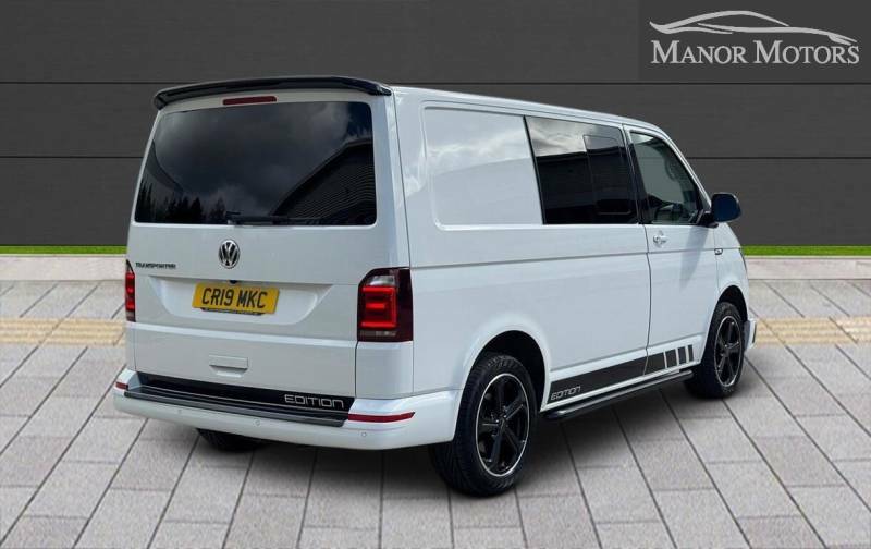 Volkswagen Transporter 2.0 Tdi T30 Bluemotion Tech Edition Kombi Fwd Swb CR19MKC White #6