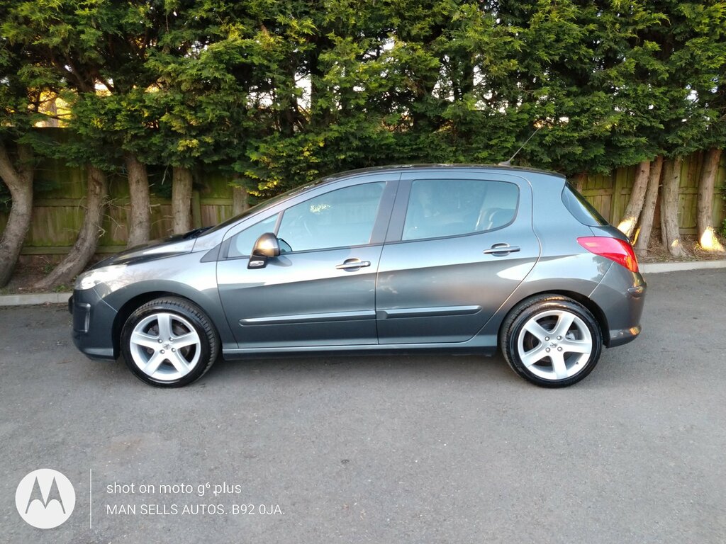 Peugeot 308 1.6 Vti Sport Hatchback 159 Gk Grey #3