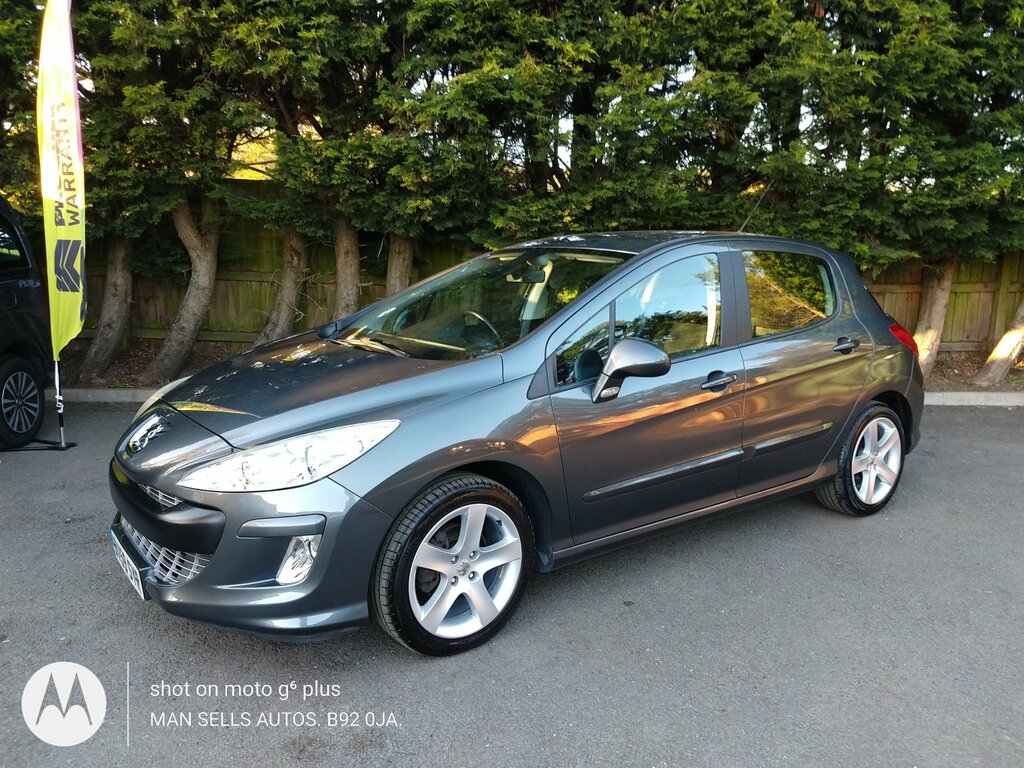 Peugeot 308 1.6 Vti Sport Hatchback 159 Gk Grey