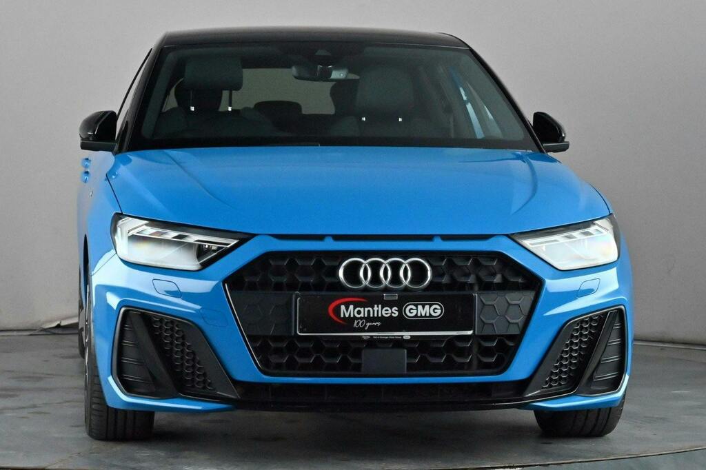 Audi A1 1.0 Tfsi 30 Black Edition Sportback S T BG22YVO Blue #2