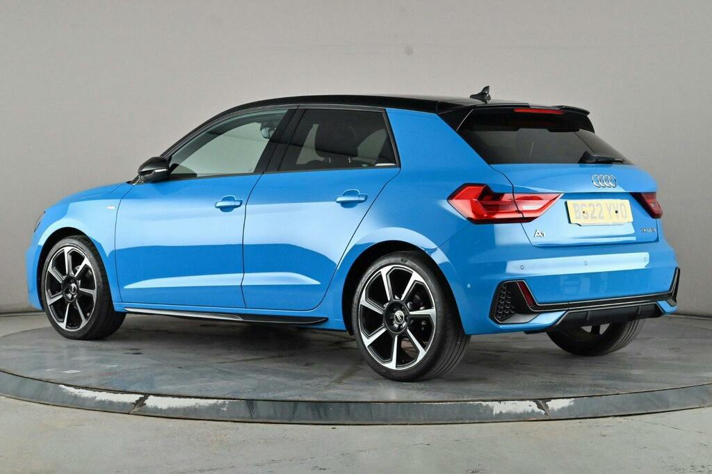 Audi A1 1.0 Tfsi 30 Black Edition Sportback S T BG22YVO Blue #4