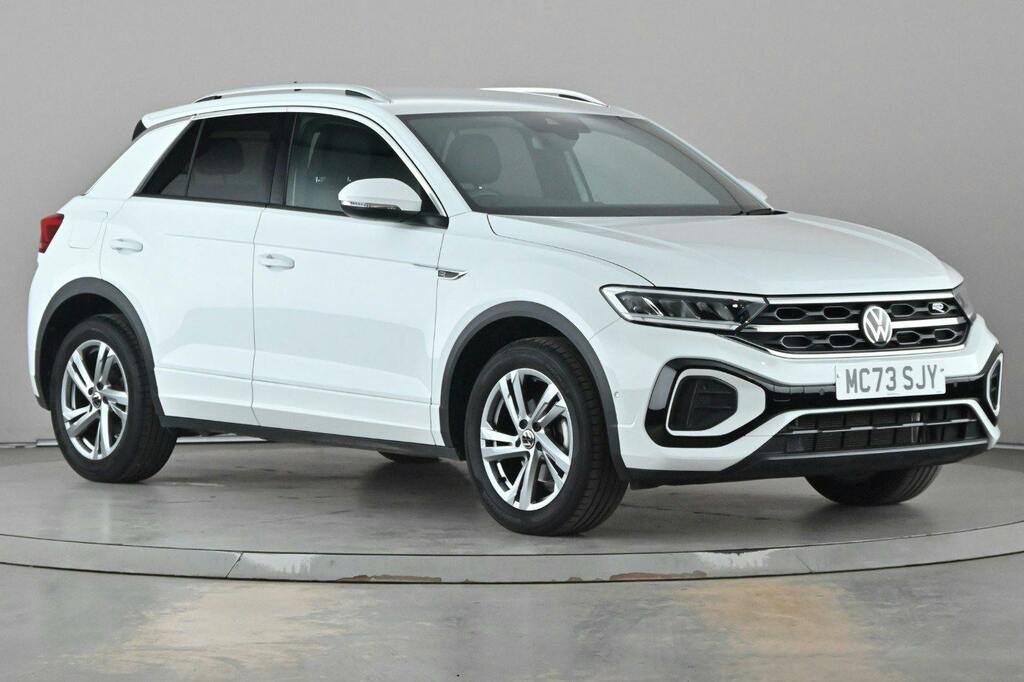 Volkswagen T-Roc 1.5 Tsi R Line Suv Dsg Ss White