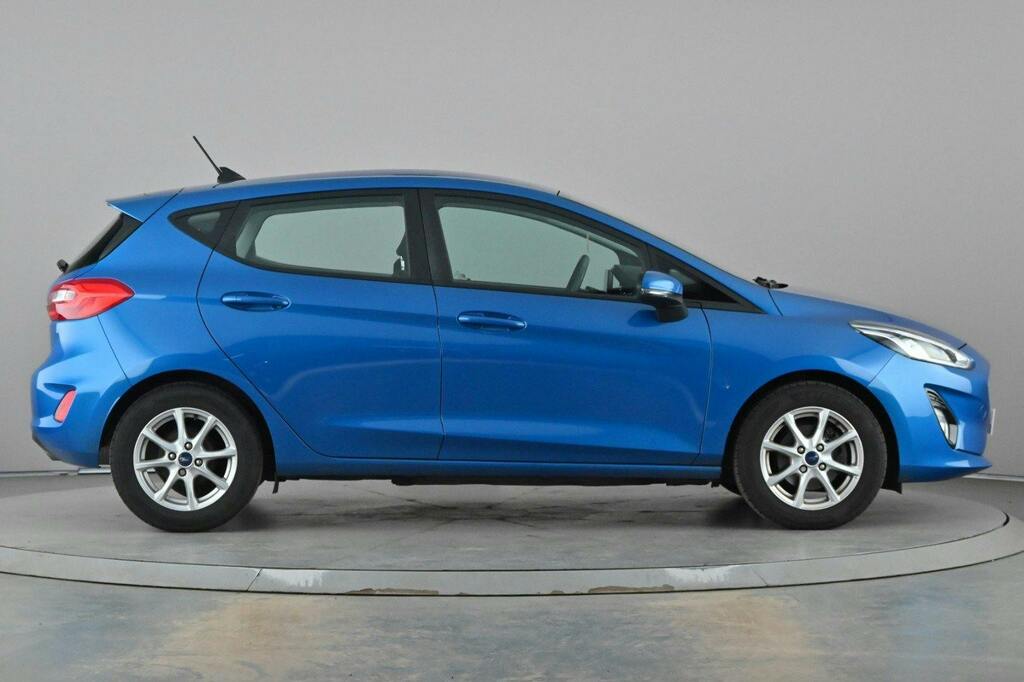 Ford Fiesta 1.0T Ecoboost Gpf Zetec Hatchback Manua LO69KTA Blue #3