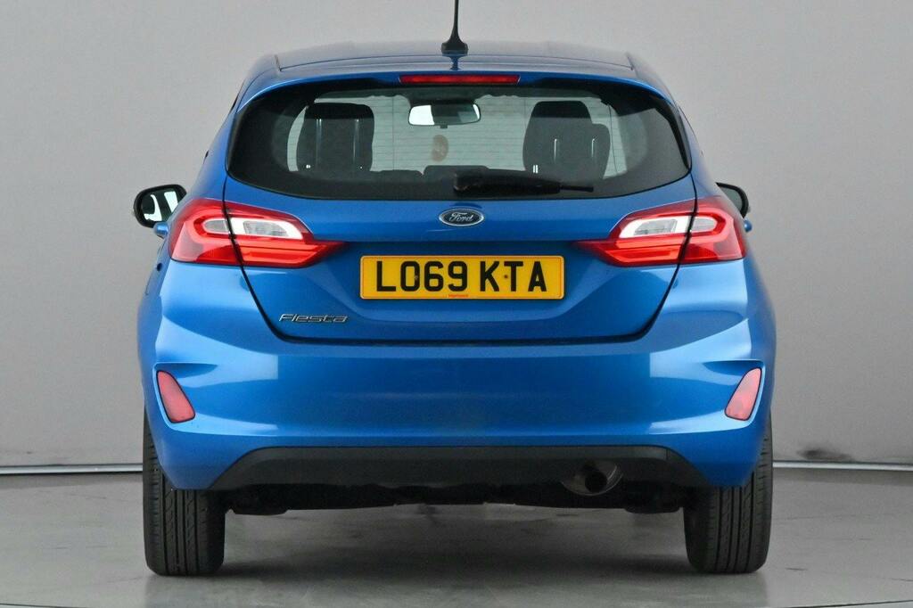 Ford Fiesta 1.0T Ecoboost Gpf Zetec Hatchback Manua LO69KTA Blue #5