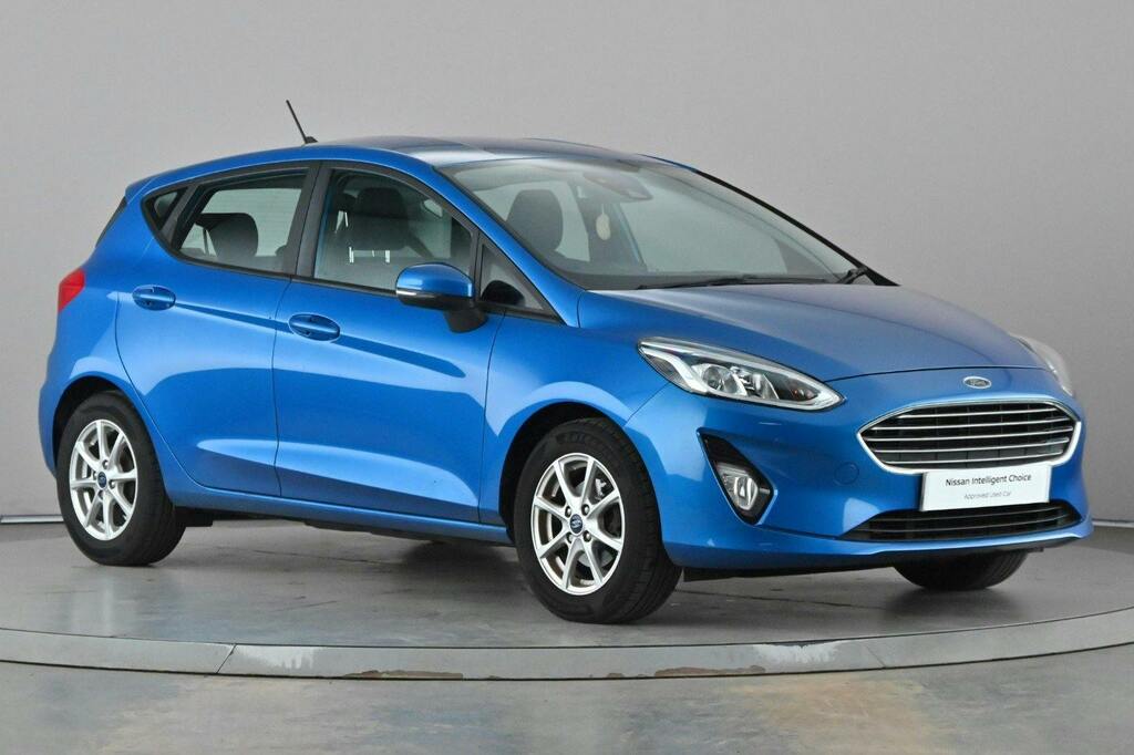 Ford Fiesta 1.0T Ecoboost Gpf Zetec Hatchback Manua Blue