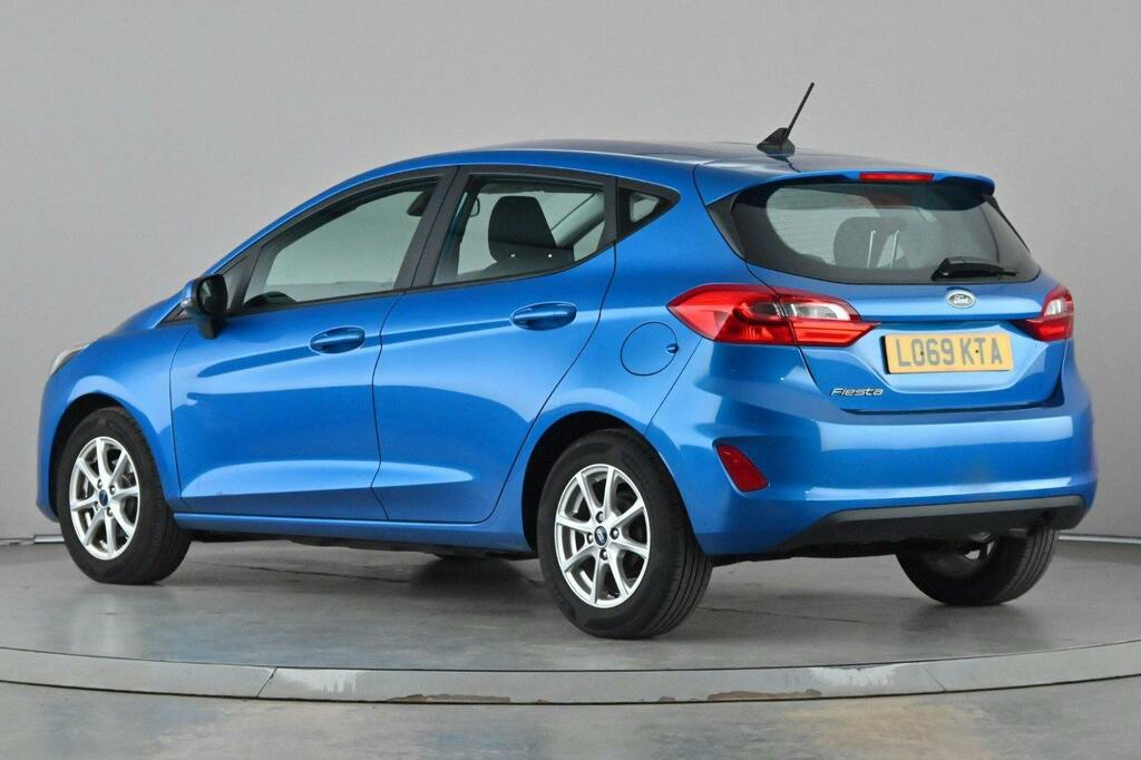 Ford Fiesta 1.0T Ecoboost Gpf Zetec Hatchback Manua LO69KTA Blue #6