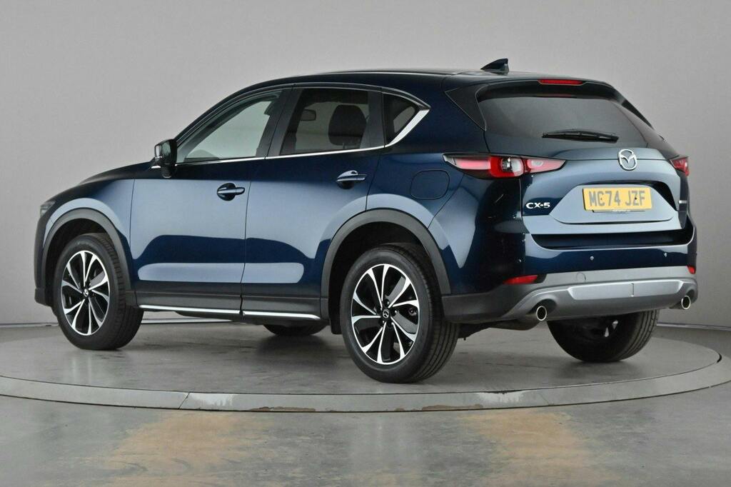 Mazda CX-5 2.0 E Skyactiv G Mhev Newground Suv Aut MC74JZF Blue #4