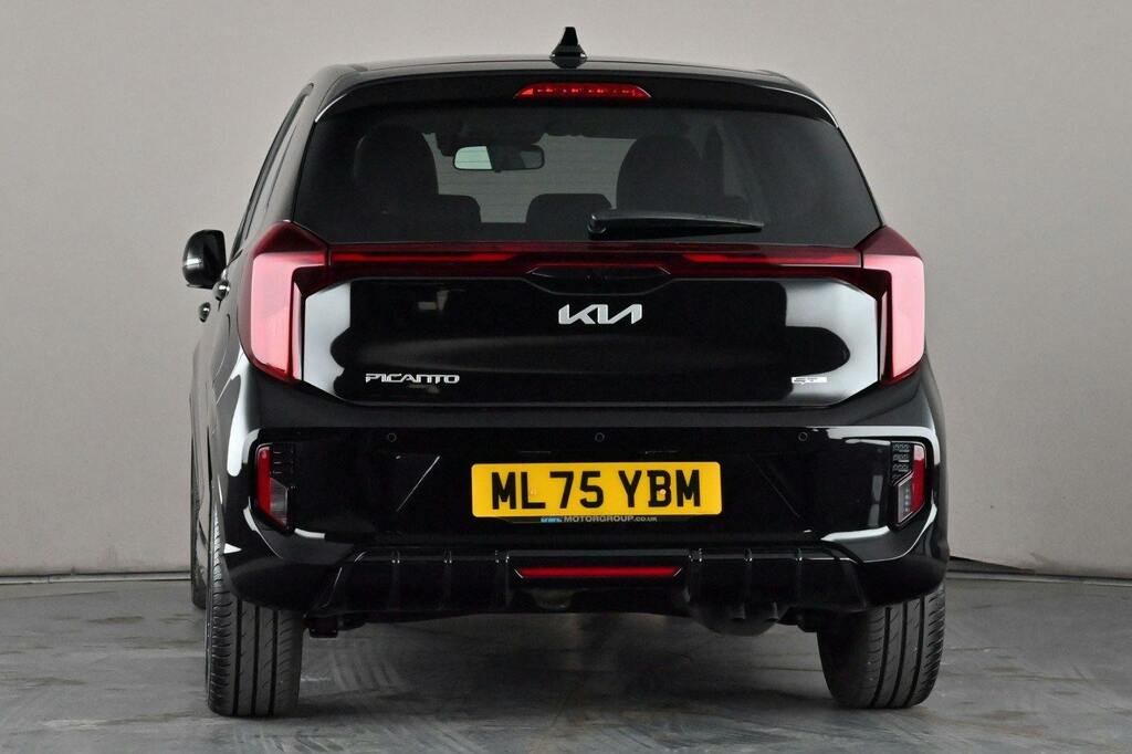 Kia Picanto 1.0 Gt Line S Hatchback Ss ML75YBM Black #5
