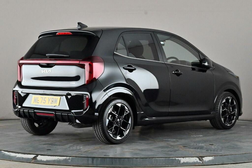 Kia Picanto 1.0 Gt Line S Hatchback Ss ML75YBM Black #6