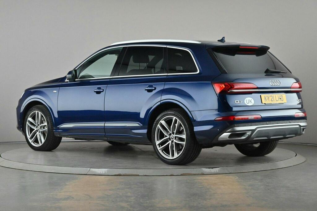 Audi Q7 3.0 Tdi V6 50 S Line Suv Tiptronic Quat KY21LHD Blue #3