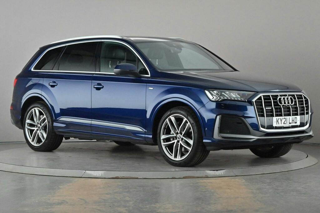 Audi Q7 3.0 Tdi V6 50 S Line Suv Tiptronic Quat Blue