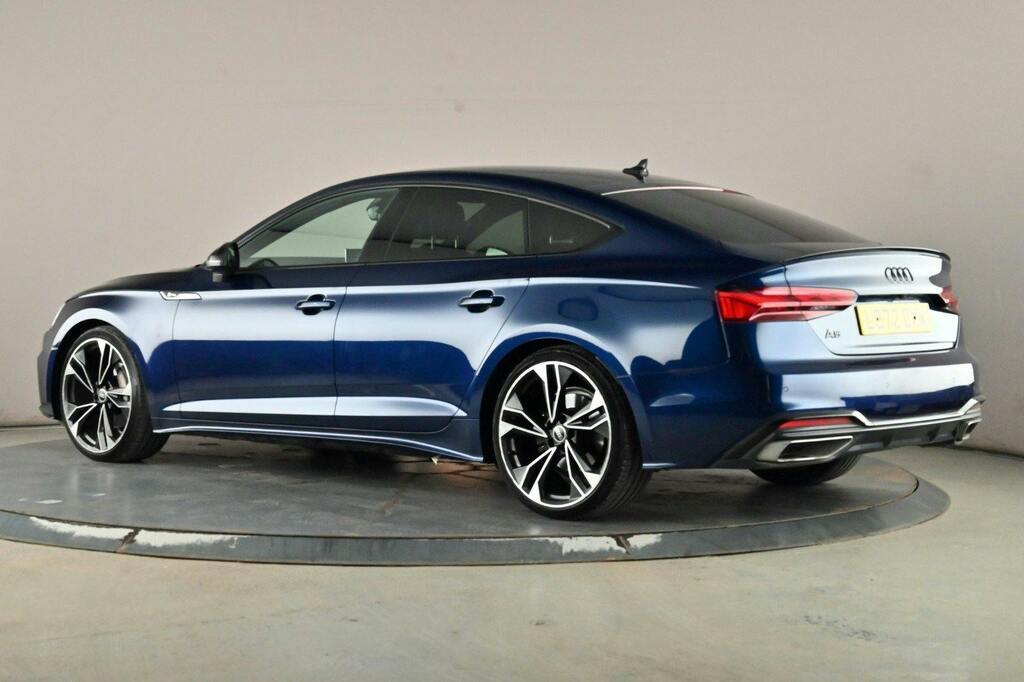 Audi A5 2.0 Tfsi 40 Black Edition Sportback S T LO72DXW Blue #4