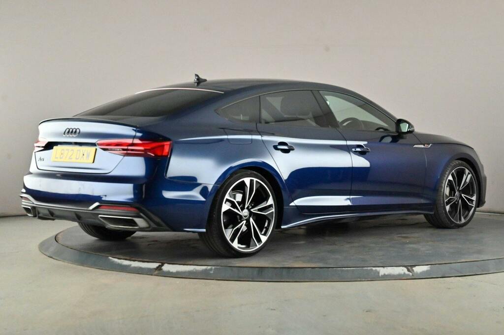 Audi A5 2.0 Tfsi 40 Black Edition Sportback S T LO72DXW Blue #6