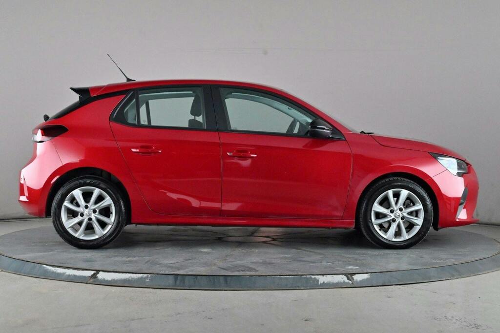 Vauxhall Corsa 1.2 Turbo Se Nav Premium Hatchback DL69VTV Red #3