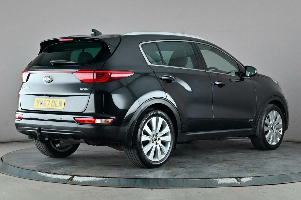 Kia Sportage 2.0 Crdi Kx 5 Suv Awd YM67OLN Black #6