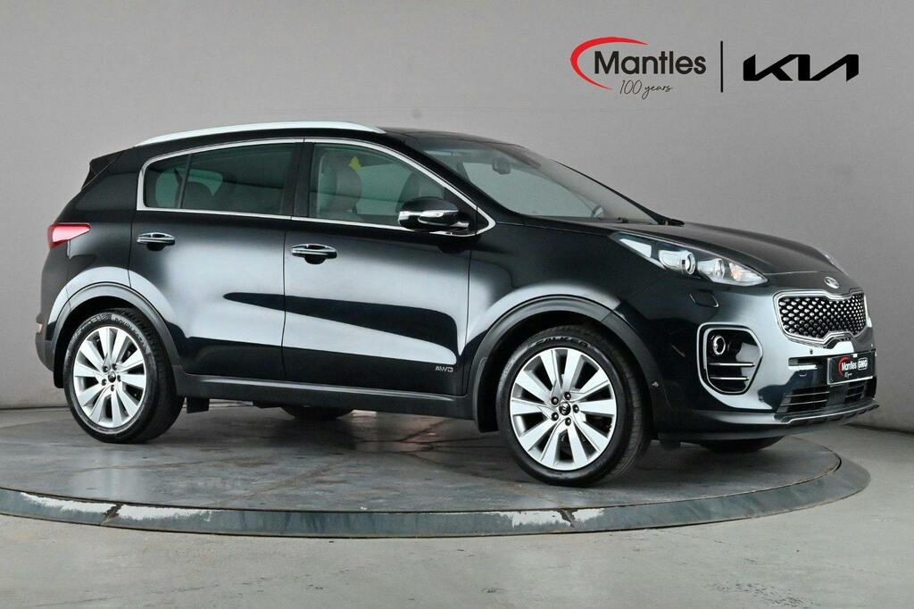 Kia Sportage 2.0 Crdi Kx 5 Suv Awd YM67OLN Black