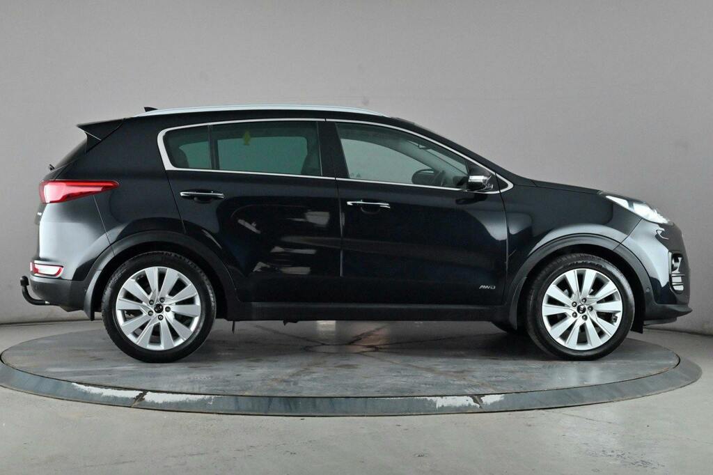 Kia Sportage 2.0 Crdi Kx 5 Suv Awd YM67OLN Black #3
