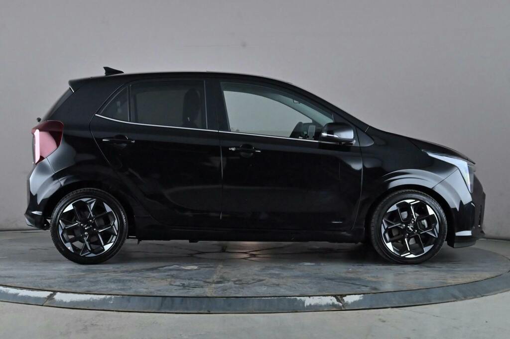 Kia Picanto 1.0 Gt Line S Hatchback Amt Ss AK75KPP Black #4